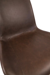 Faux Leather Elmo Dining Chair - Set of 2